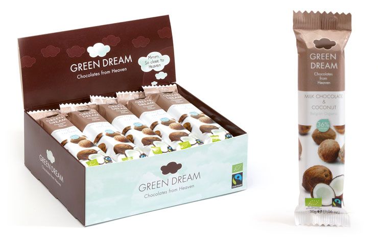 Bugün günlerden Green Dream Organik Hindistan Cevizli Sütlü Çikolata 😃

goo.gl/w1MdPl