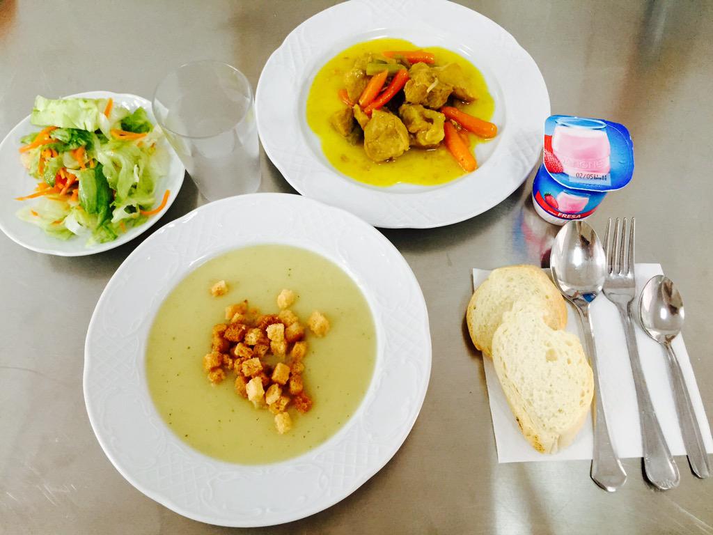 Menu del día en colegios a comer!!!!🍴😀