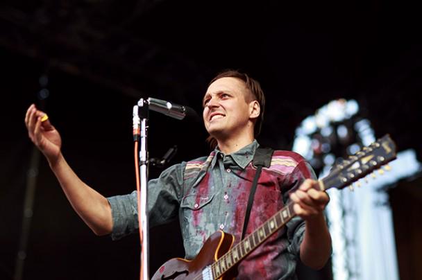 April 14, wish Happy Birthday to American lead vocalist of Arcade Fire, Win Butler. 