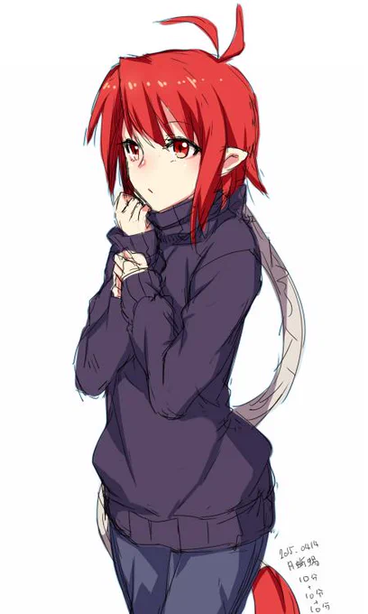 寝る前に10分だけ…ってやってたら結局30分 ('ω`) 