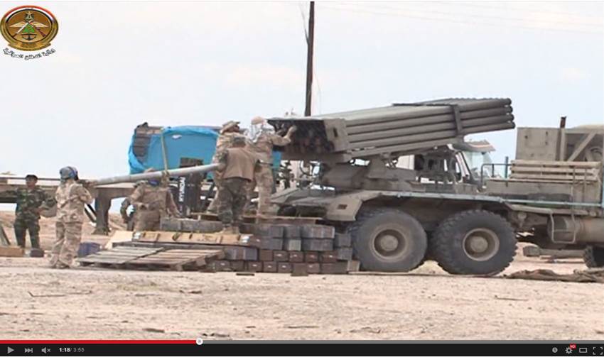 2kdei's tweet image. Via @JosephHDempsey: #Iranian HM-20 122mm Multiple Rocket Launcher in #Iraq #Hamrin Mts goo.gl/BfeSEz
