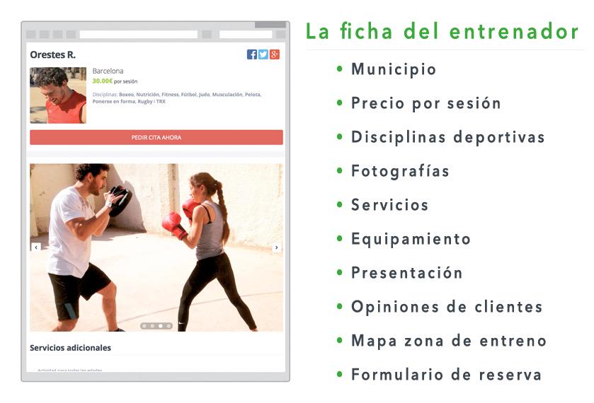 Consulta el equipamiento proporcionado por el entrenador personal, servicios y fotografías.
deporbangbang.com