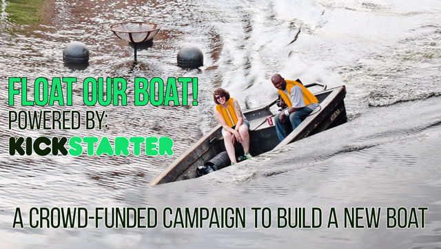 WaterFireProv's tweet photo. #FloatOurBoat! Our #Kickstarter project to build a new a new boat is in progress. http://t.co/5u2SwHxbR7 http://t.co/YxwFJ0QpZW