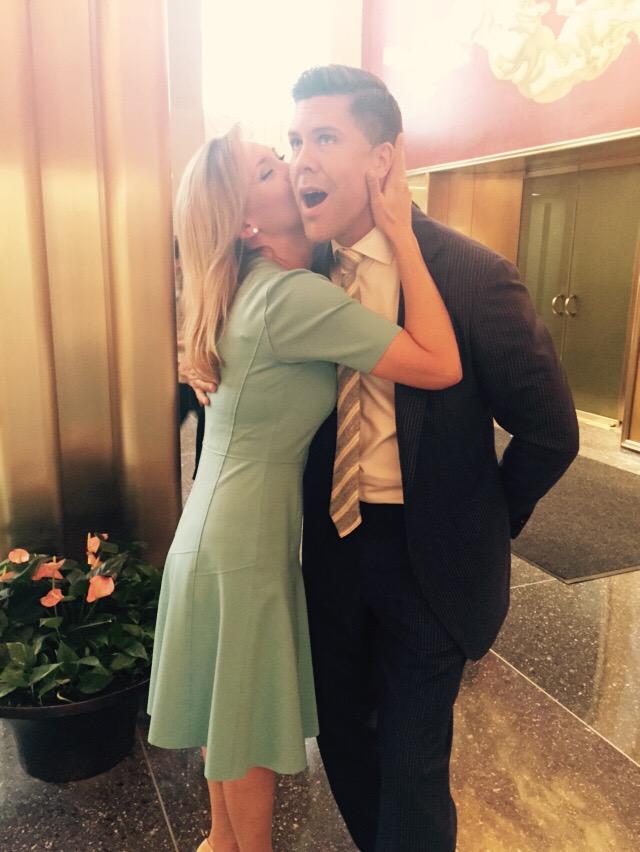 Beth Troutman on Twitter "Me and my new beau at the TODAYshow
