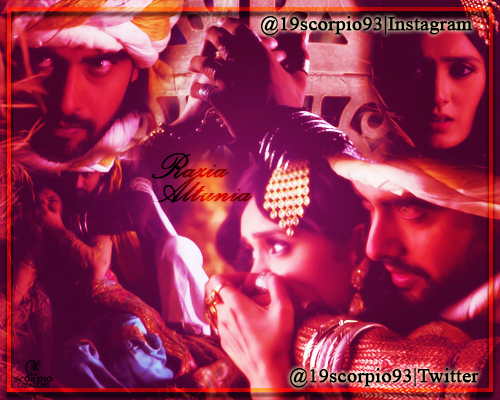19Scorpio93's tweet photo. #MyEdit on #Razia &amp; #MirzaAltunia.😄😍 @AwasthyPankhuri @ROHITPUROHIT00 @AlZiaFC #RaziaSultan @AndTVOfficial #Photoshop http://t.co/lse9TGZcMJ