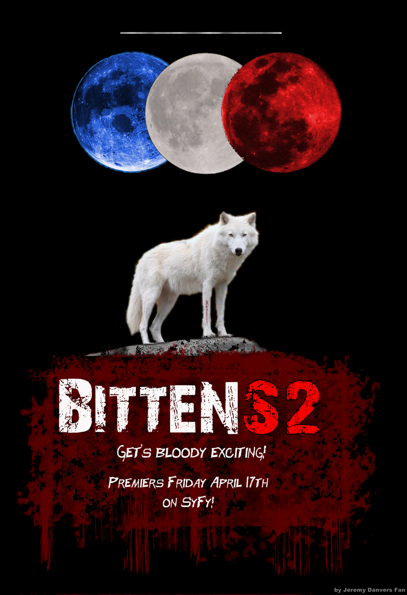 JeremyDanvers81's tweet photo. @BITTENKGW @Wolf_Pack_Pride US Pups? Are You Ready?! #FanArt #BittenS2 Poster ๐พ๐บ #ThePackReturns to SyFy! #Howl loud! http://t.co/kUNncqlYiD