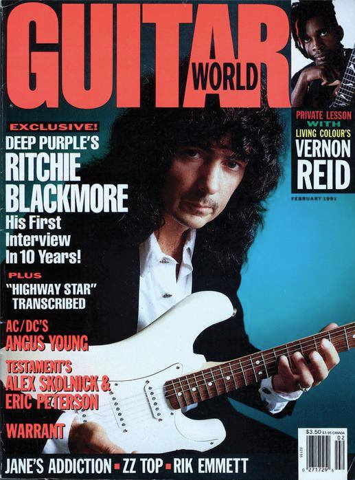 Happy 70th Birthday to Ritchie Blackmore! Read this 1991 interview HERE:  
