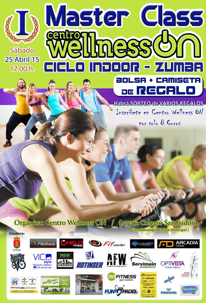 centrowellnes's tweet photo. Buenas tardes chic@s, os recordamos que la I MASTER CLASS DE ZUMBA Y SPINNING.
! Inscríbete en CENTRO WELLNESS ON ¡ http://t.co/2uQPiov4EK
