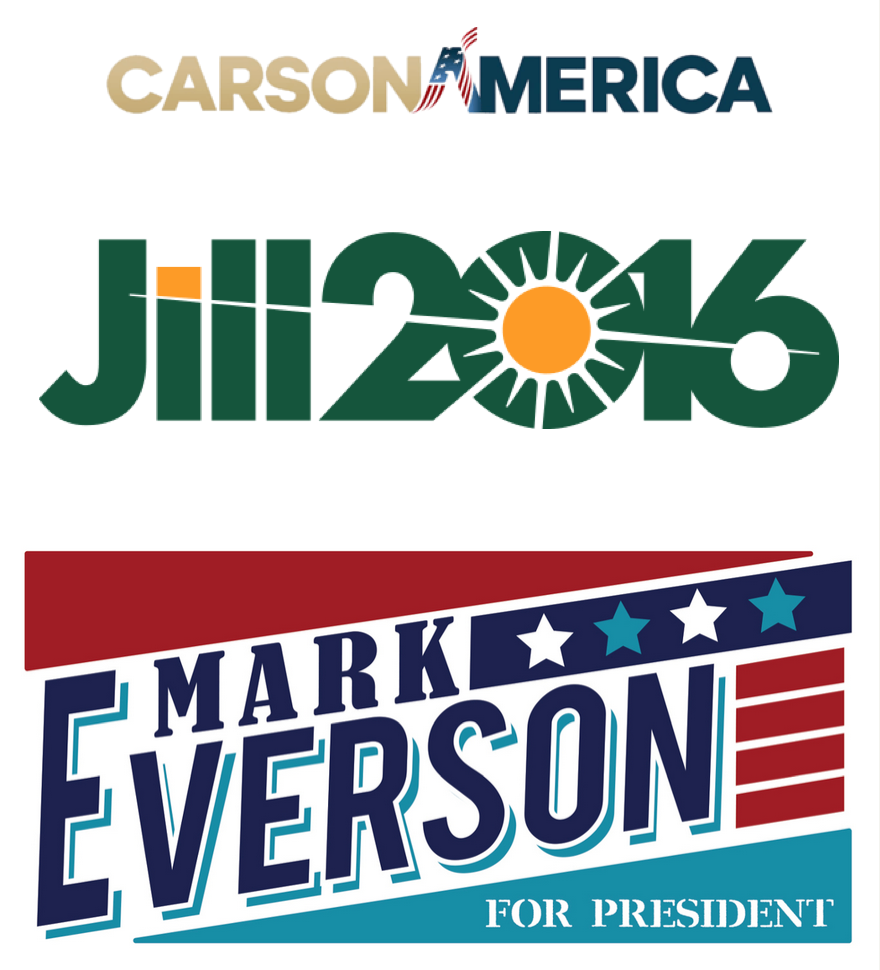 2016 Presidential Campaign Logos Print magazine Scoopnest