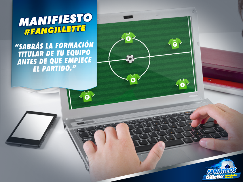fangillette's tweet photo. #FanGillette, sigue el manifiesto del fútbol. Con 5 Prestobarba Ultragrip puedes ir al clásico http://t.co/E9ThFzoiEL http://t.co/FGcFVobLPs