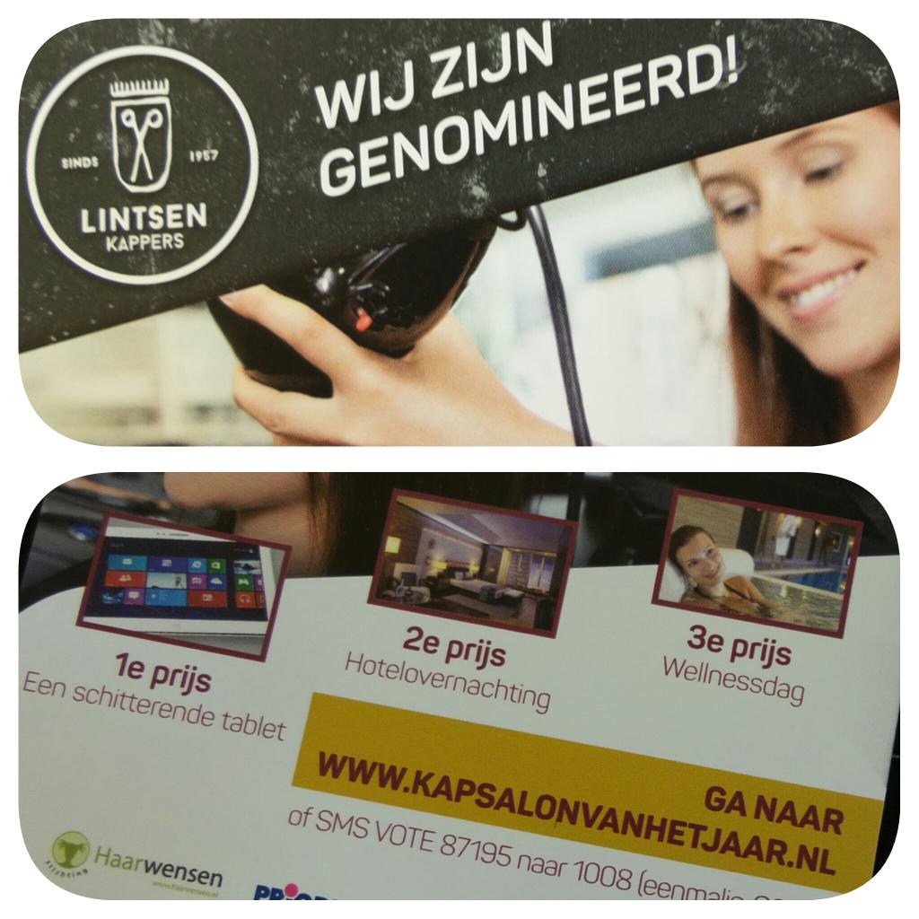 Neem alsjeblieft 2 minuutjes de tijd om je stem uit te brengen. Kleine moeite / groot plezier! (En grote prijzen)