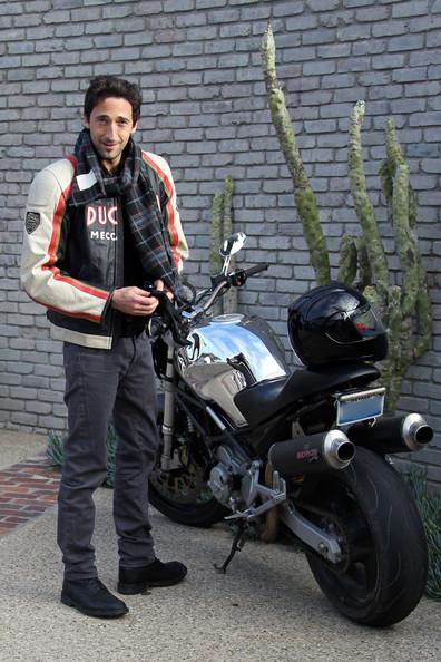 Happy Birthday to our motorcycle-mad friend Adrien Brody!  