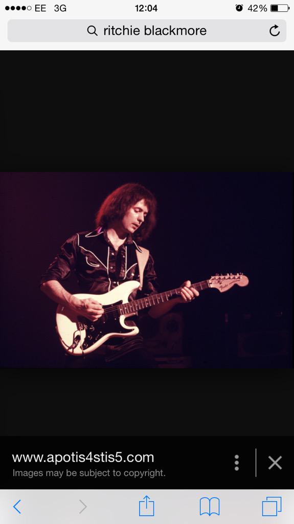 A very happy 70th birthday to Ritchie Blackmore  