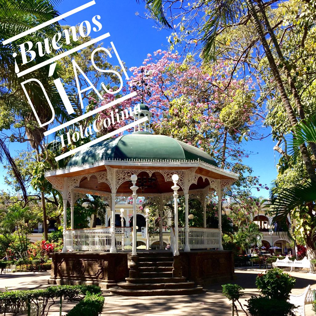 VisitColimaMx's tweet photo. ¡Desde aquí te damos los buenos días!
http://t.co/Hsge9waGUh
#HolaColima #ColimaCentro #JardínLibertad http://t.co/oGNdLYBt4P