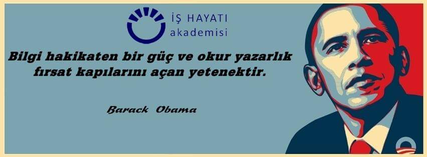 ishadakademi's tweet photo. #GününSözü: @BarackObama'dan http://t.co/DjiGteAijm