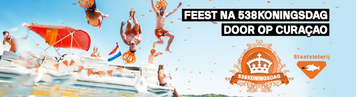 Na #538Koningsdag doorfeesten op Curaçao? Laat zien dat jij een #koningvanwillemstad bent > r538.nl/QOt1lz