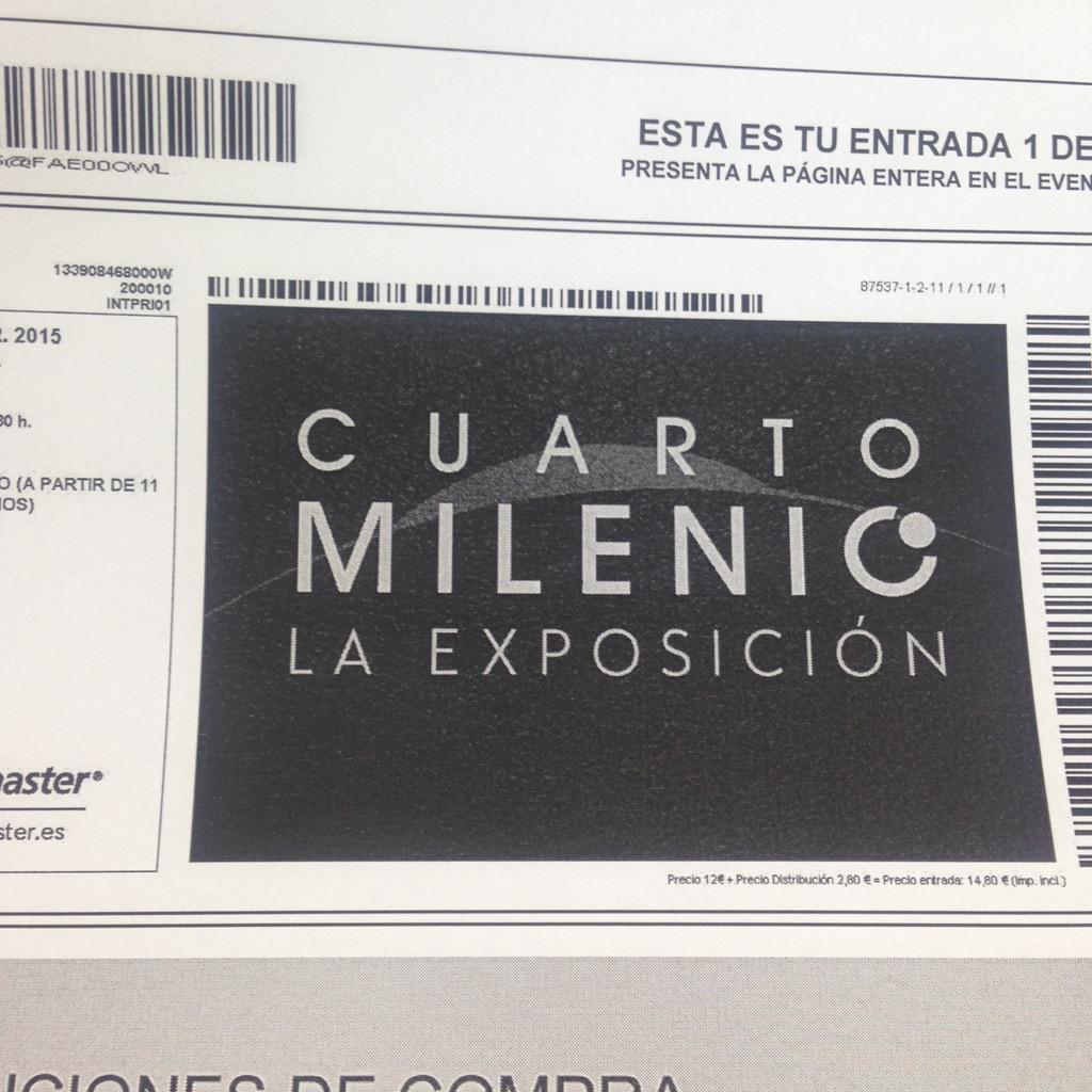 NereaBG's tweet photo. Que ganaaaassss!!! Despues de meses esperando.... Quedan horas!!! 😱😱😱@navedelmisterio #ExpoCuartoMilenio http://t.co/5lvo3w5ha6