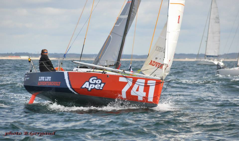 grapefruitgroup's tweet photo. Live Life Adventurously! Nikki Curwen announces @GoApeTribe as title sponsor for the Mini Transat 2015 #hullwrap http://t.co/oLgXUXj8Bm