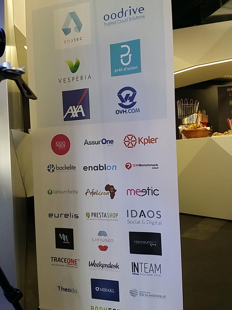 BarthTW's tweet photo. Les sponsors du #RJDAY7 sont en place @remixjobs @Korben http://t.co/PKPloIasBx