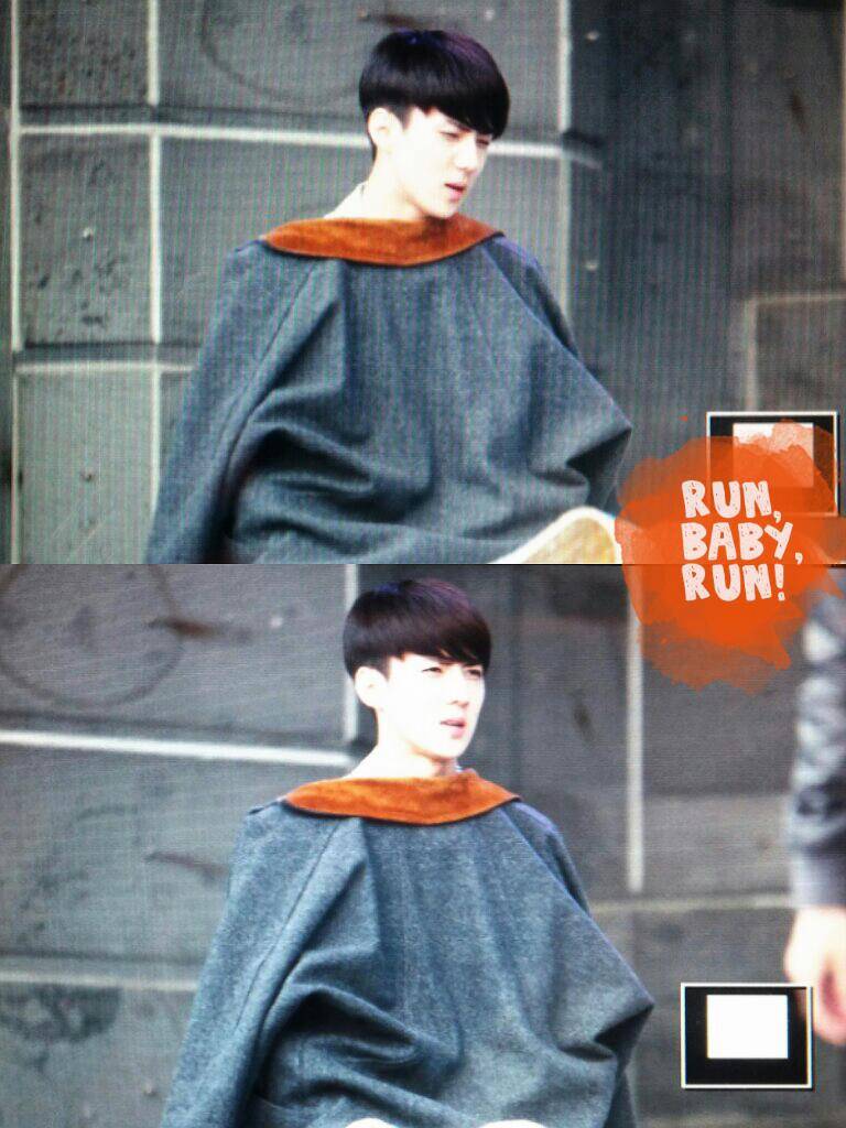 becauseyehet's tweet photo. sehun looks like he's going to a school for witchcraft and wizardry http://t.co/w9suqTQTNt