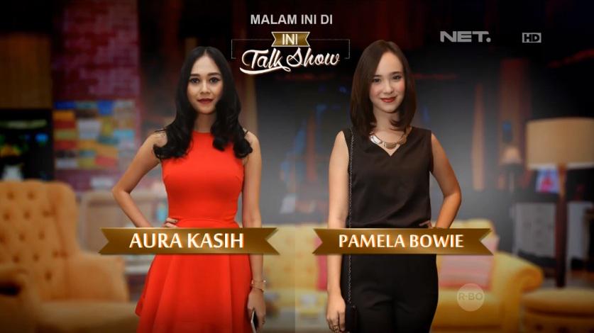 Tamu kita malam ini di @Ini_Talkshow ada @NadineA_Dewi <a href="/selenamaria_/">Selena Maria</a> <a href="/aurakasih87/">Aura Kasih</a> &amp; <a href="/pammybowie/">Pamela Bowie</a>