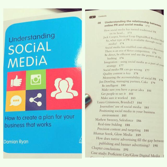 lauracrimmons's tweet photo. Yay I'm published in a real life book! #understandingsocialmedia http://t.co/HH59nRftUv
