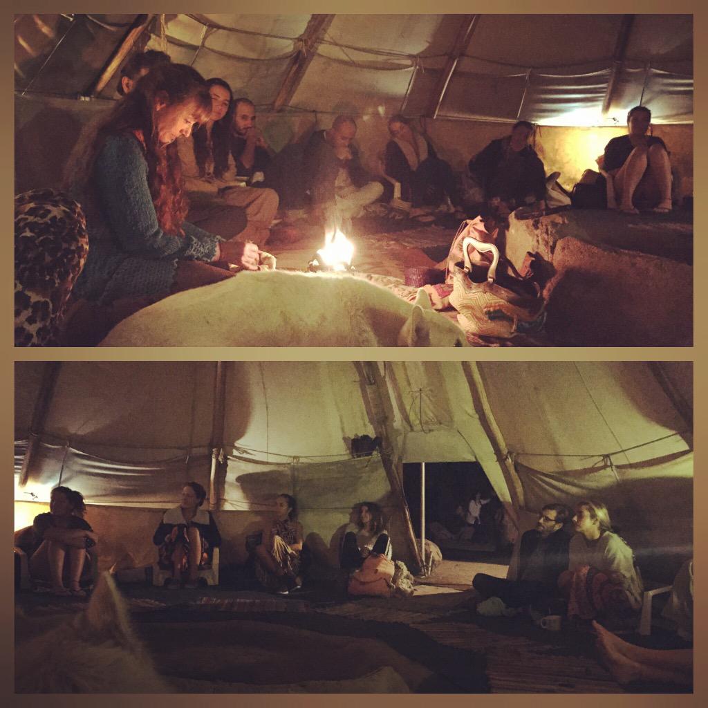 Sagrado Temazcal 🙌🏼🌿✨ Gracias a todos los que fueron para levantar el bello propósito: La Confianza ✨ <a href="/PanchaMerino1/">Francisca Merino</a>