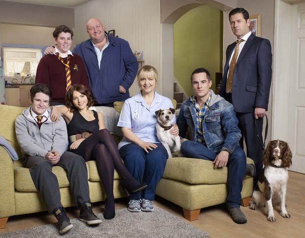 CelebMix's tweet photo. WHOOP! Ruth Jones confirmed on @loosewomen that she's currently writing series five of Stella. http://t.co/FHkV8Gc5xb