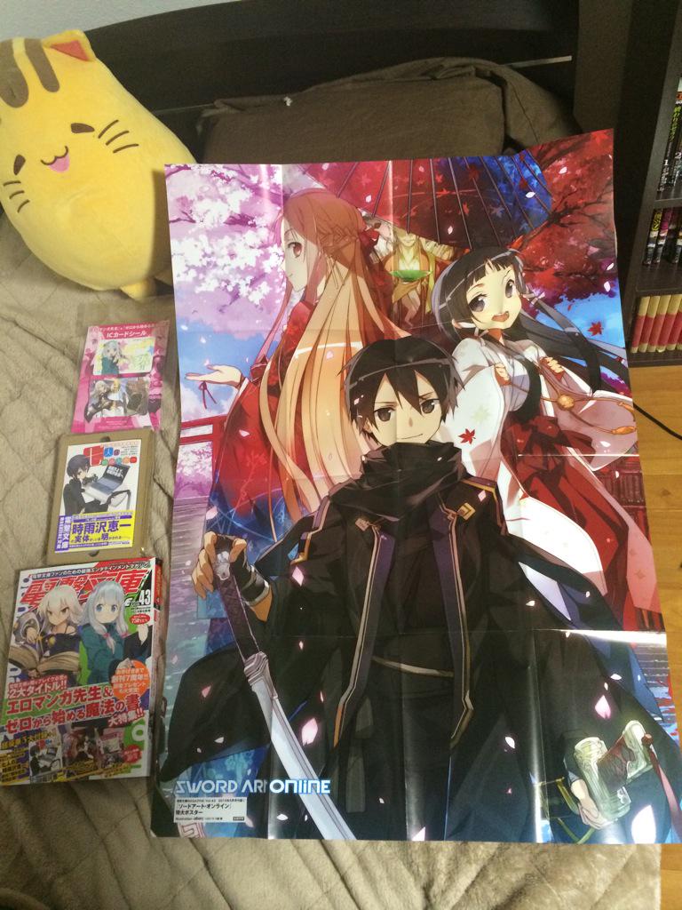 刻 21 ロビン先生をありがとう そしてそして ようやくゲットしてきましたよsao和装ポスター キリアスユイver アスナもユイちゃんも可愛いいいいいいい ドヤ顔してるキリト君も可愛いしかっこいいよおおおおおおおおおおおおお Http T