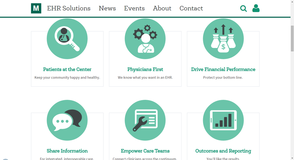 HealthIT_JohnB's tweet photo. The new #MEDITECH.com #boldnewlook is awesome! #reimagininghealthcare #redefiningproductivity http://t.co/2qaKfrMY9k