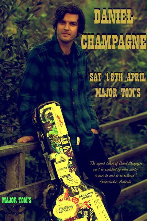 Do you have your tickets yet? Daniel Champagne this Saturday night. #Kyneton