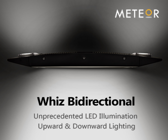 MeteorLighting's tweet image. Our newest addition to the high bay category - Whiz Bidirectional. Its an uplight and also a downlight! #highbay #LED