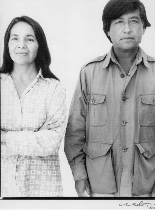 Happy birthday, feminist,labor organizer and civil rights activist Dolores Huerta,here in her youth with Cesar Chavez 
