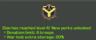 WarGame_CoC's tweet photo. La cantera ya es nivel 4! A celebrarlo! 🎉🎉🎉🎊🎊🎊 http://t.co/NAghU2JdRZ