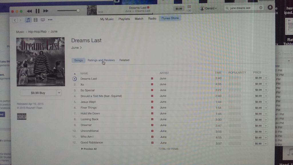 imbthetakeova's tweet photo. New album on iTunes check it out. June Dreams Last http://t.co/zlbREza6pX