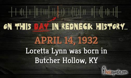 Happy birthday to Loretta Lynn!    