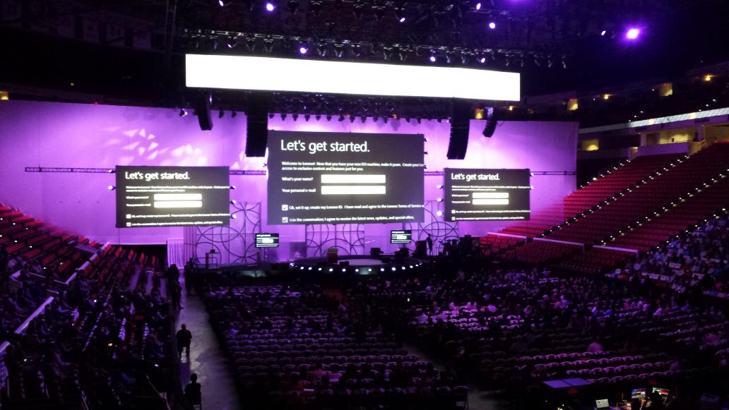 Lenovo 2015 global kick off! Exciting  days ahead!