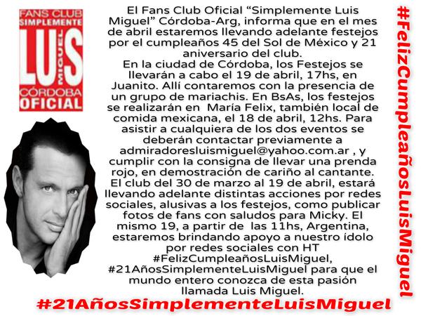 euge_slm's tweet photo. @SimplementeLM @LMXLM #21AñosSimplementeLM #FelizCumpleañosLuisMiguel  @LuisMiguelVIP @ALEXBASTERI @PeraltaPau http://t.co/5dJvqMITkB