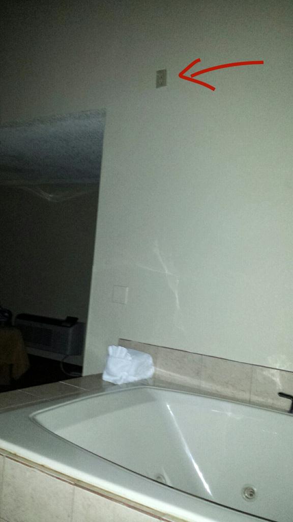 CardSnark's tweet image. I question the placement of this electrical outlet. #nopowertoyou