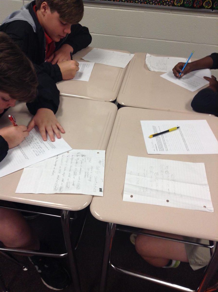 jackiehunt612's tweet photo. Journal writing in Math class. #gacjh #statistics http://t.co/e7rLQjxwxj