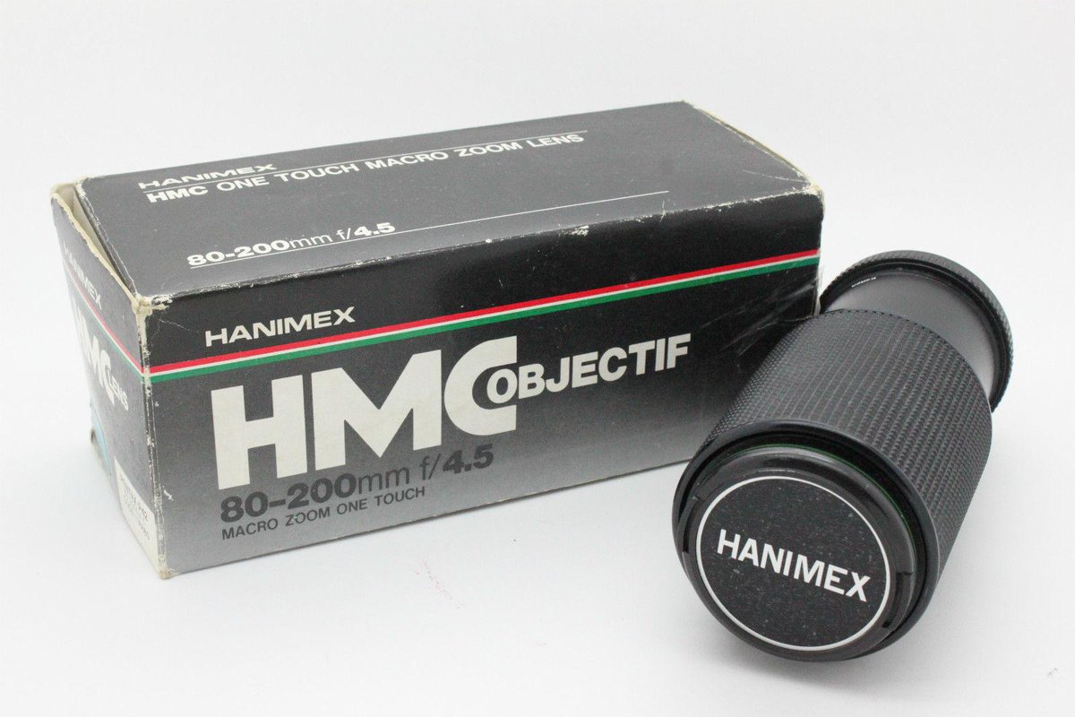 HANIMEX HMC OBJECTIF 80-200mm F/4.5 MACRO ZOOM ONE TOUCH LENS, M42 SCREW MOUNT. rover.ebay.com/rover/1/710-53…
