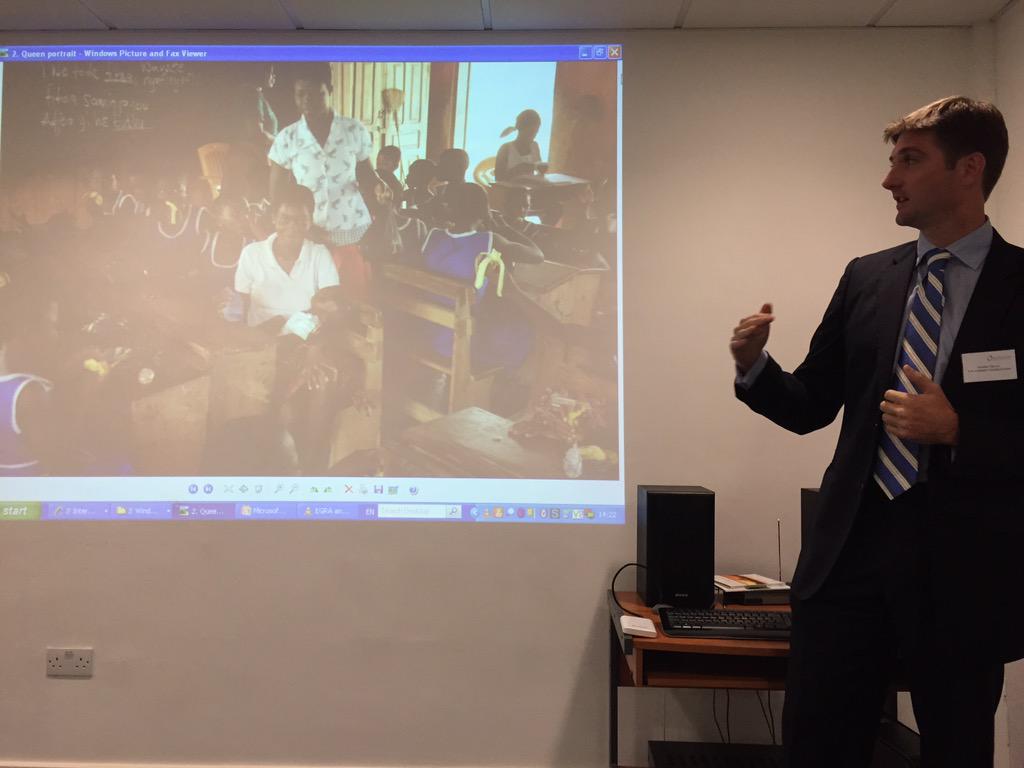 "The teacher is the unit of change." Gordon Carver, Project Director <a href="/mgcubedGH/">MGCubed Ghana</a> at <a href="/britexpertise/">British Expertise International</a>. #GirlsEd