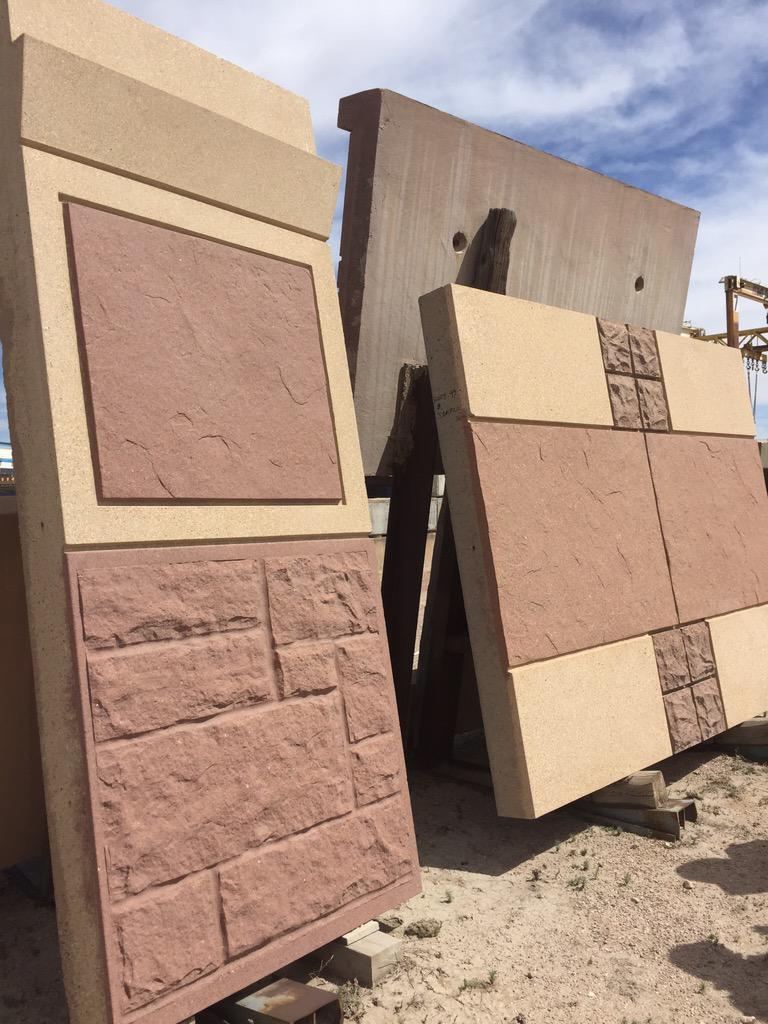 iElementsNow's tweet photo. Touring Encon plant to understand process and abilities of precast concrete. Brick, block, flagstone &amp; custom prints! http://t.co/PLH5zqAiBG