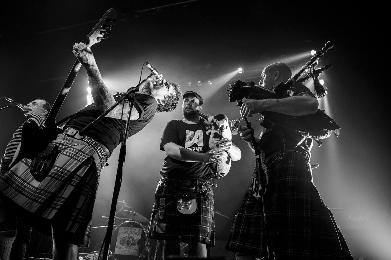 Campbell Bagpipes ♪♫ on X: The Real McKenzies - photo by Jennifer McInnis.  Both Aspy Luison & Gord Taylor play the Campbell Tunable Chanter!   / X