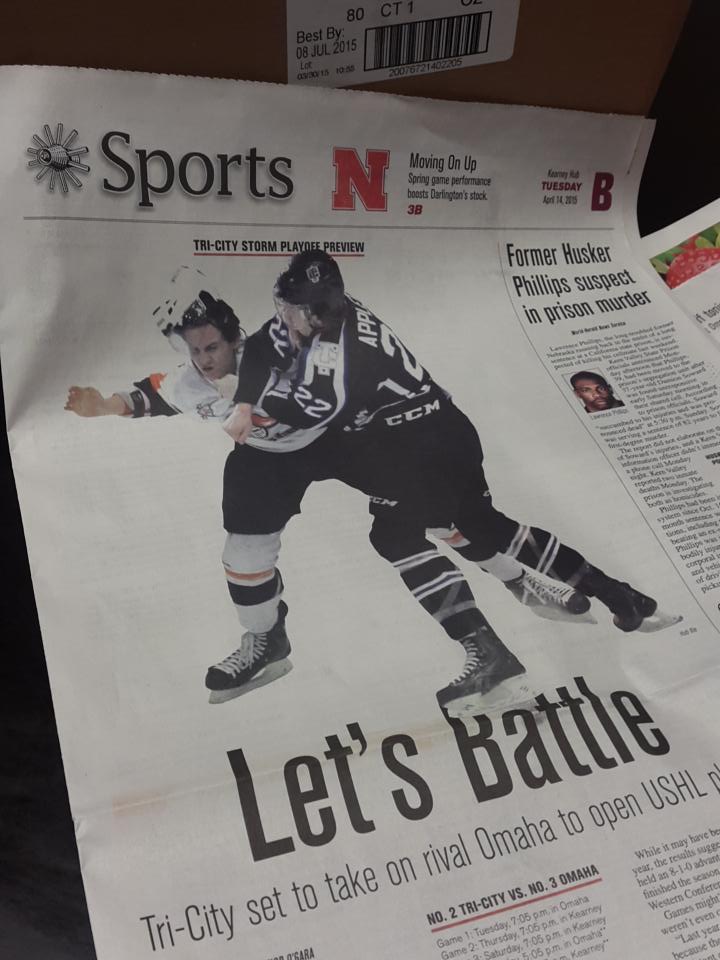 @MTAppleton #frontpage #TCvsOMA #dogsgottaeat
