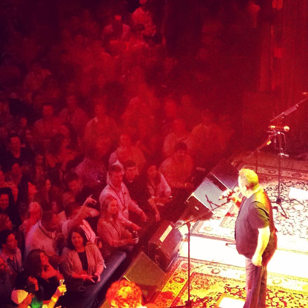 ApolloLawFirm's tweet image. . @Gary_Valentine doing his thing on stage at @MonAfterMasters. #MondayAfterTheMasters #gvworld