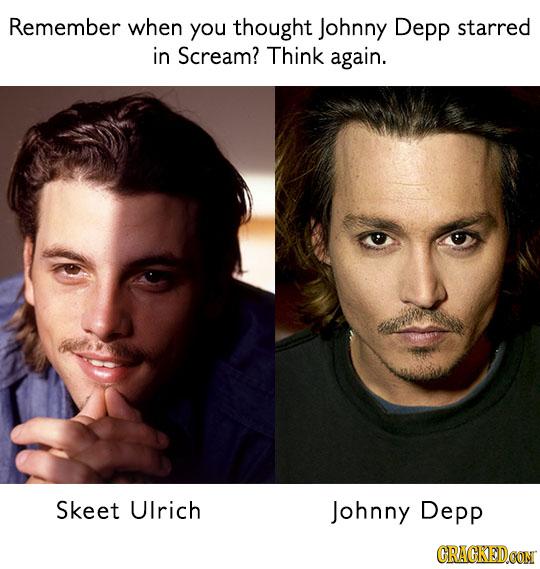 Skeet Ulrich Johnny Depp Ridiculously Uncanny Celebrity Clones : Skeet Ulri...