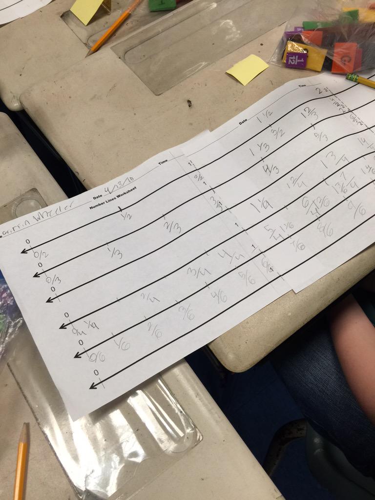 HDGES1950's tweet image. 3rd graders engaged in fractions. #fractionsrule