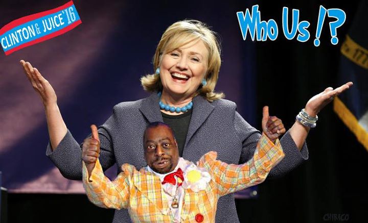 sternshow's tweet photo. In light of Sunday's big announcement...#Hillary 

(thanks, @AnthonyMChirico!) http://t.co/qmm1kBLgx2