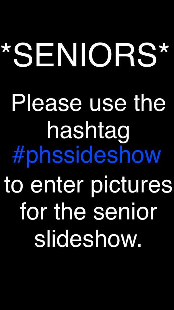 PHS_Seniors15's tweet photo. ****SENIORS**** #phsslideshow http://t.co/OmwxKnn7IL
